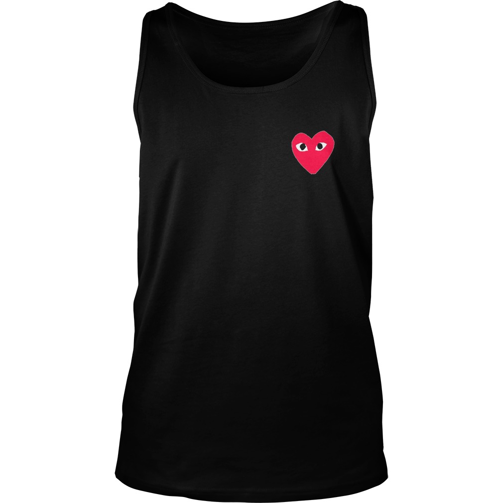 Comme Des Garçons Play T-Shirt 21 Comme Des Garçons Play T-Shirt Unisex Tank Top