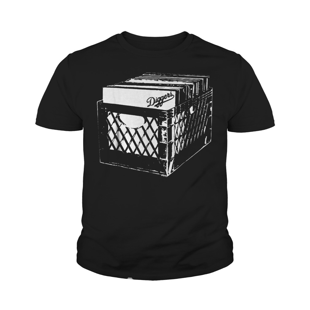 Crate Diggers Record T-Shirt Youth Tee