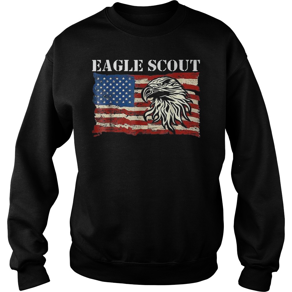 Eagle Patriotic Scout T-Shirt 4 Eagle Patriotic Scout T-Shirt Sweat Shirt