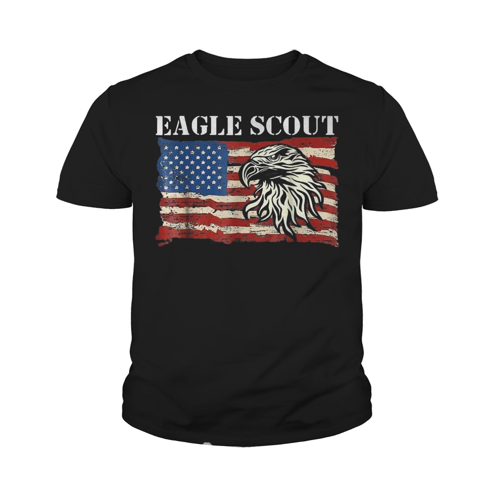 Eagle Patriotic Scout T-Shirt 9 Eagle Patriotic Scout T-Shirt Youth Tee