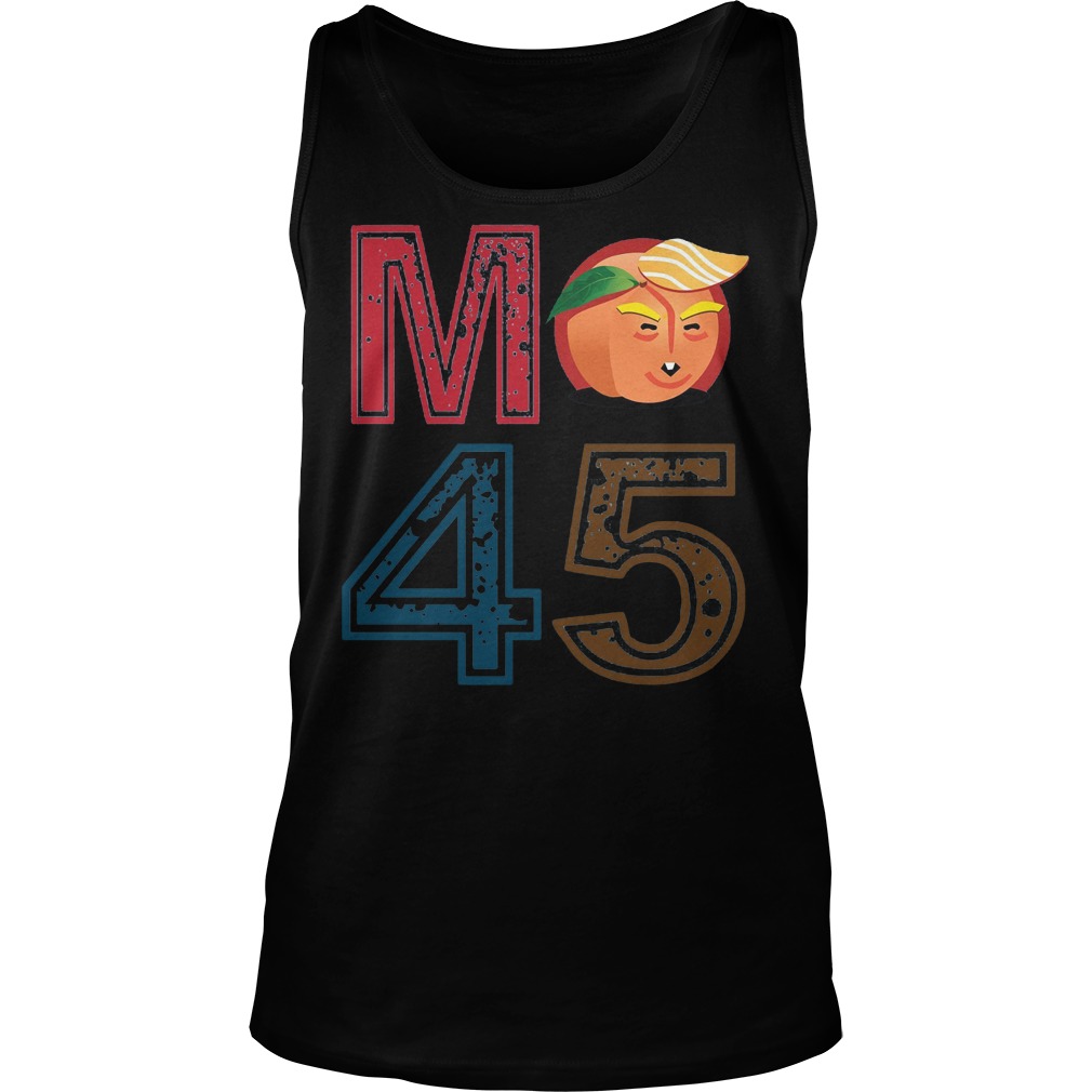 Funny Tee Impeach Trump M Peach 45 Unisex Tank Top