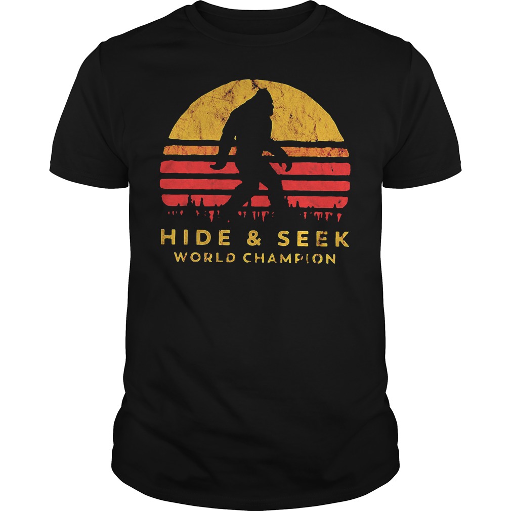 Hide and Seek World Champion T-Shirt Classic Guys / Unisex Tee