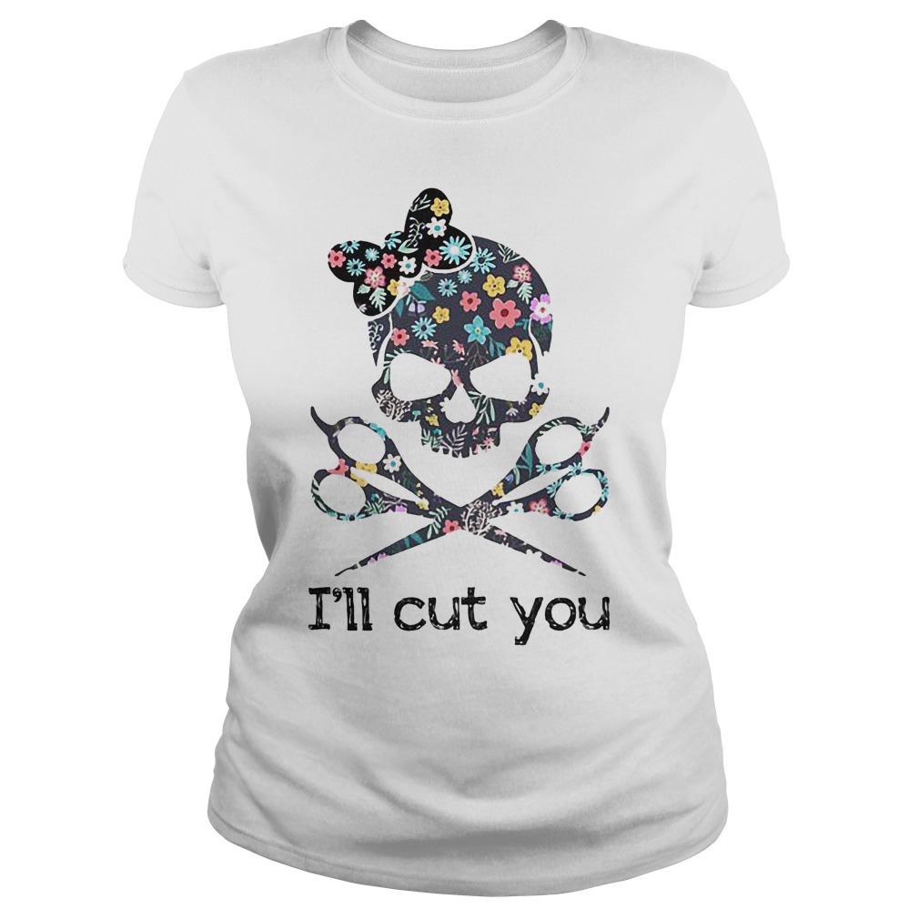 I'll Cut YouHair Stylist T-Shirt Ladies Tee
