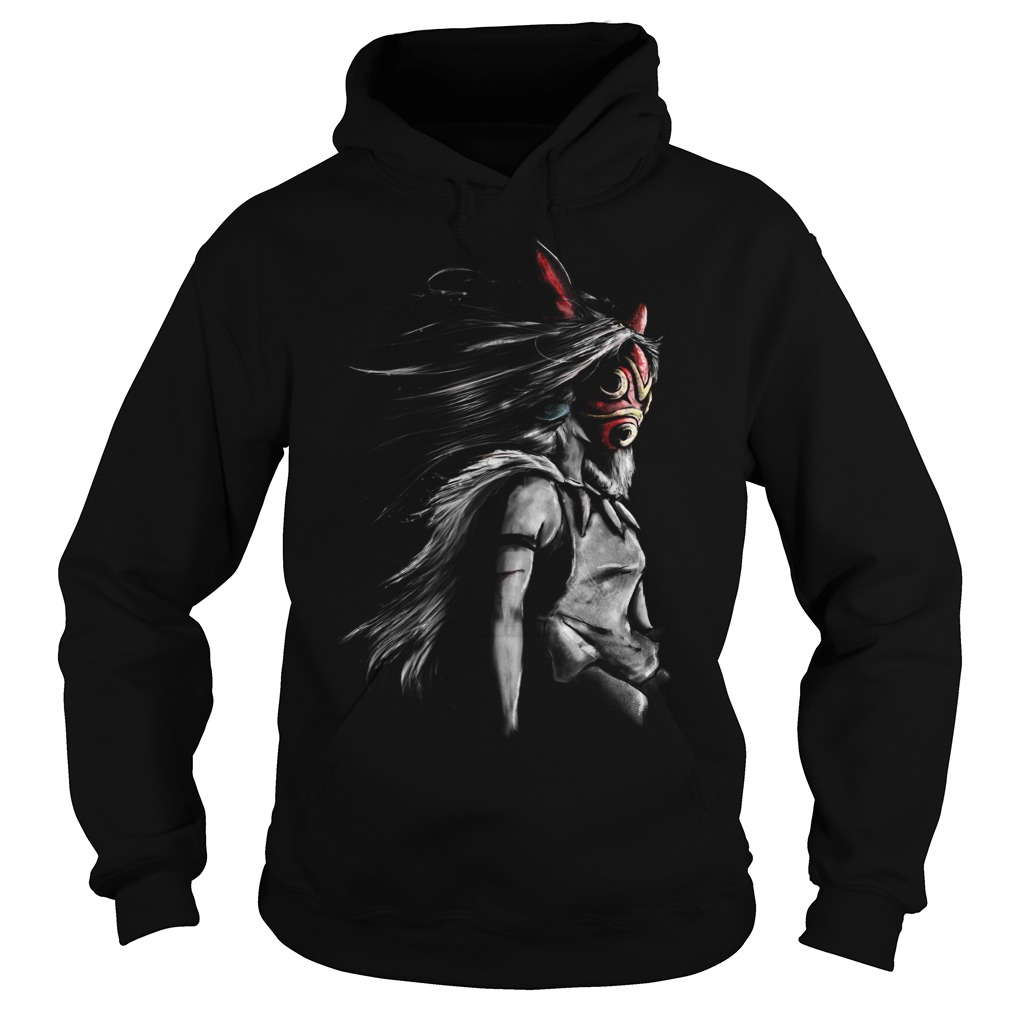 Mononoke Wolf Anime Tra Digital Painting T-Shirt 18 Mononoke Wolf Anime Tra Digital Painting T-Shirt Hoodie