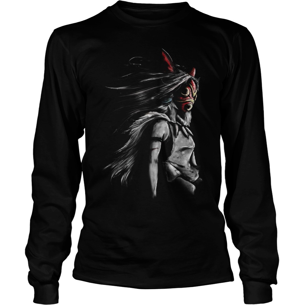 Mononoke Wolf Anime Tra Digital Painting T-Shirt 19 Mononoke Wolf Anime Tra Digital Painting T-Shirt Unisex Longsleeve Tee