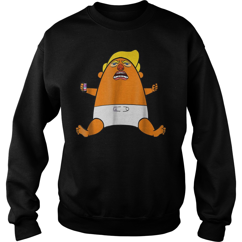 Official Angry Baby Anti-Trump Balloon T-Shirt Sweatshirt Unisex