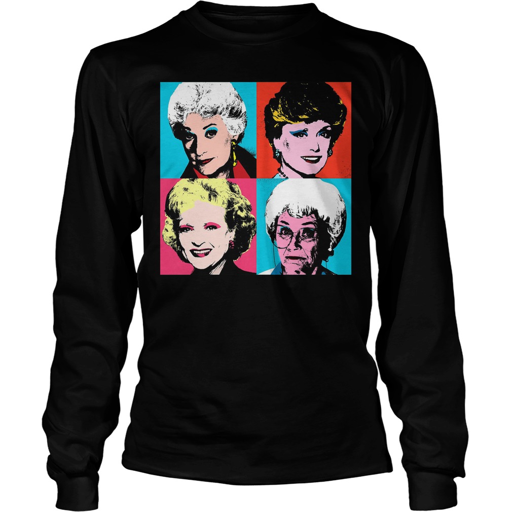 Official Golden Warhol Girls T-Shirt Longsleeve Tee Unisex