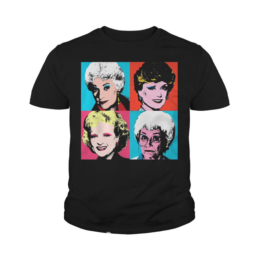 Official Golden Warhol Girls T-Shirt Youth Tee
