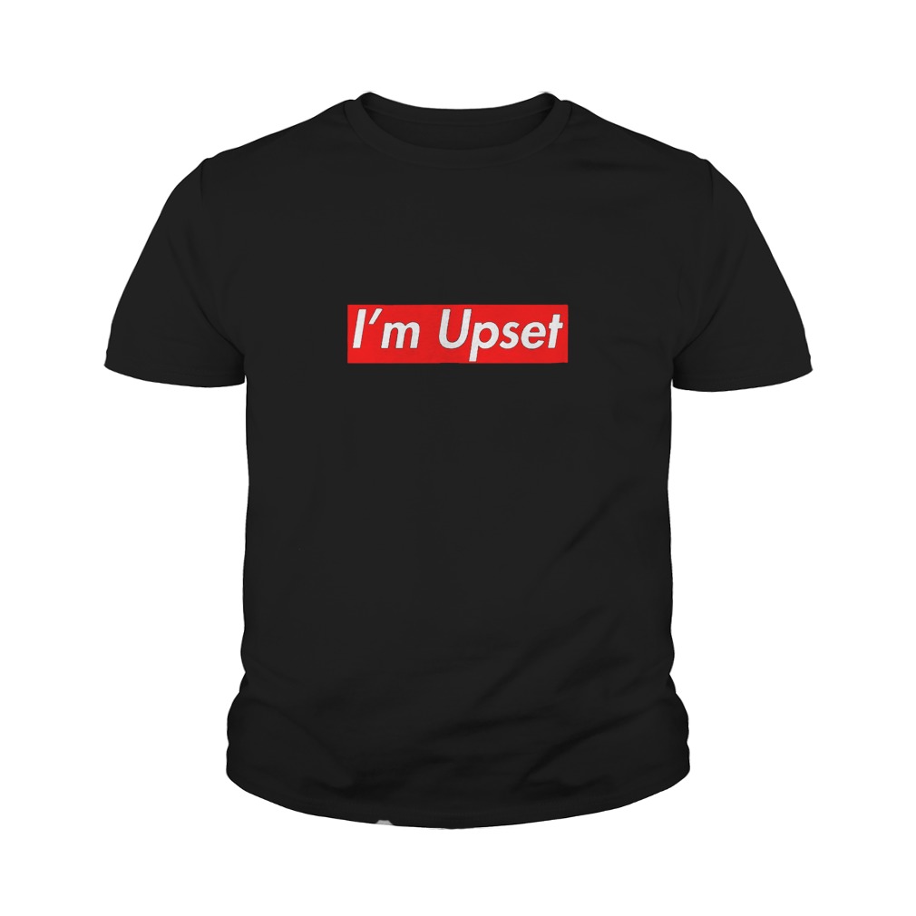 Official I am Upset Box Logo T-Shirt Youth Tee