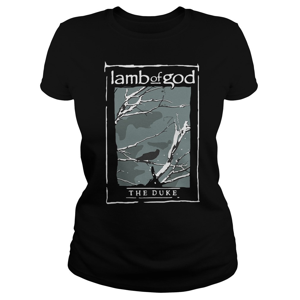 Official Lamb Of God The Duke Heavy Metal T-Shirt Classic Ladies Tee