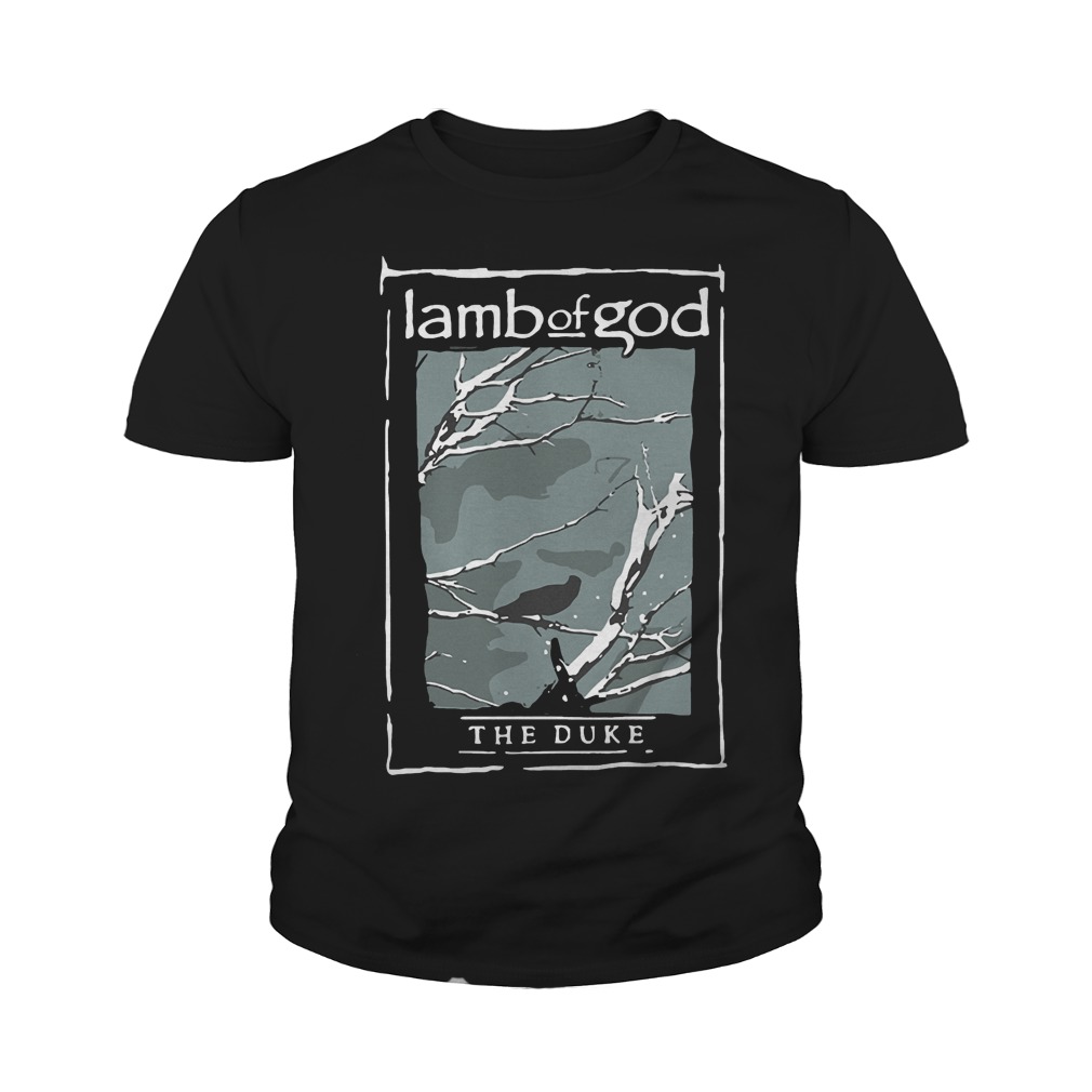 Official Lamb Of God The Duke Heavy Metal T-Shirt Youth Tee
