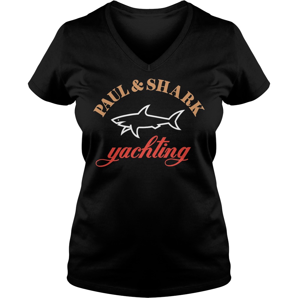 Paul And Shark Merchandise T-Shirt Ladies V-Neck