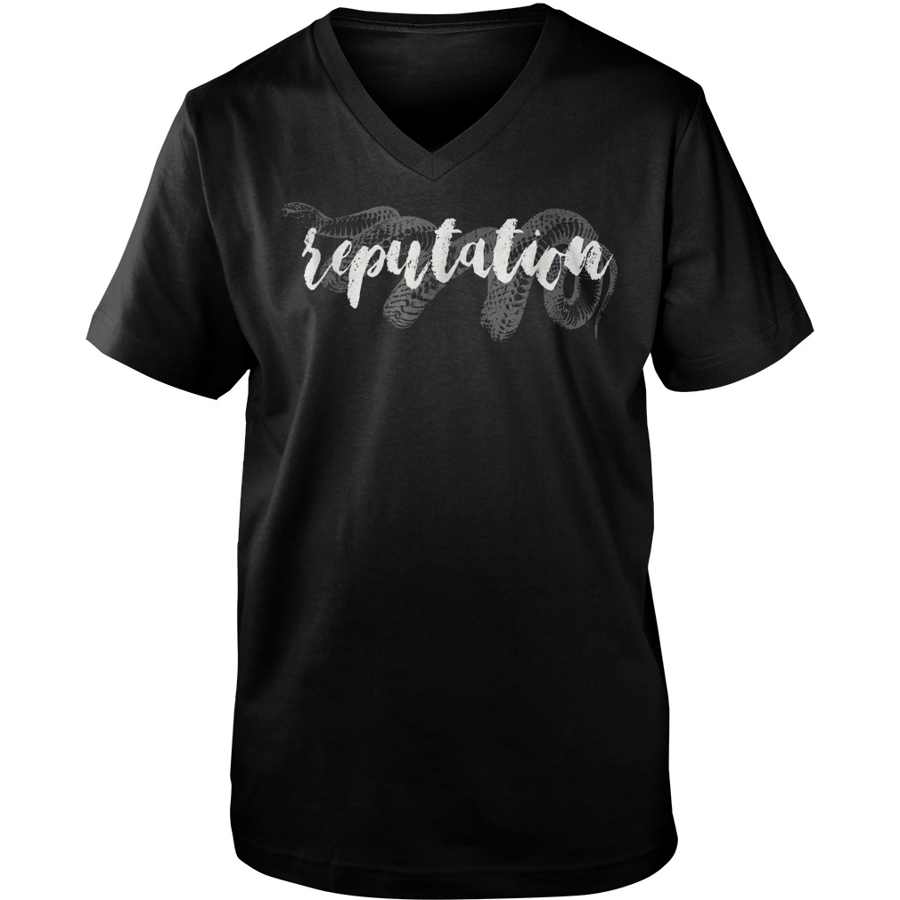 Snake And Reputation T-Shirt 6 Snake And Reputation T-Shirt Guys V-Neck