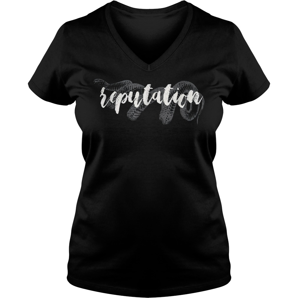 Snake And Reputation T-Shirt 10 Snake And Reputation T-Shirt Ladies V-Neck