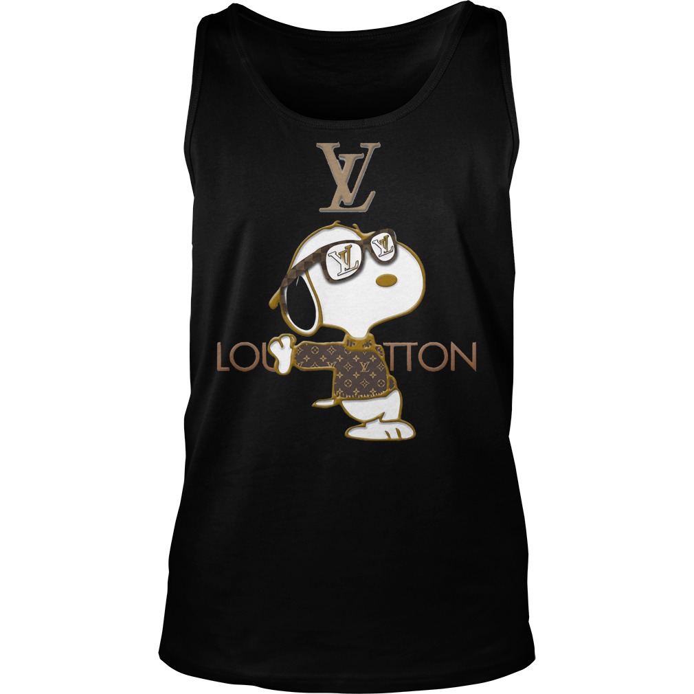 Snoopy Louis Vuitton Cool Joe T-Shirt 5 Snoopy Louis Vuitton Cool Joe T-Shirt Unisex Tank Top