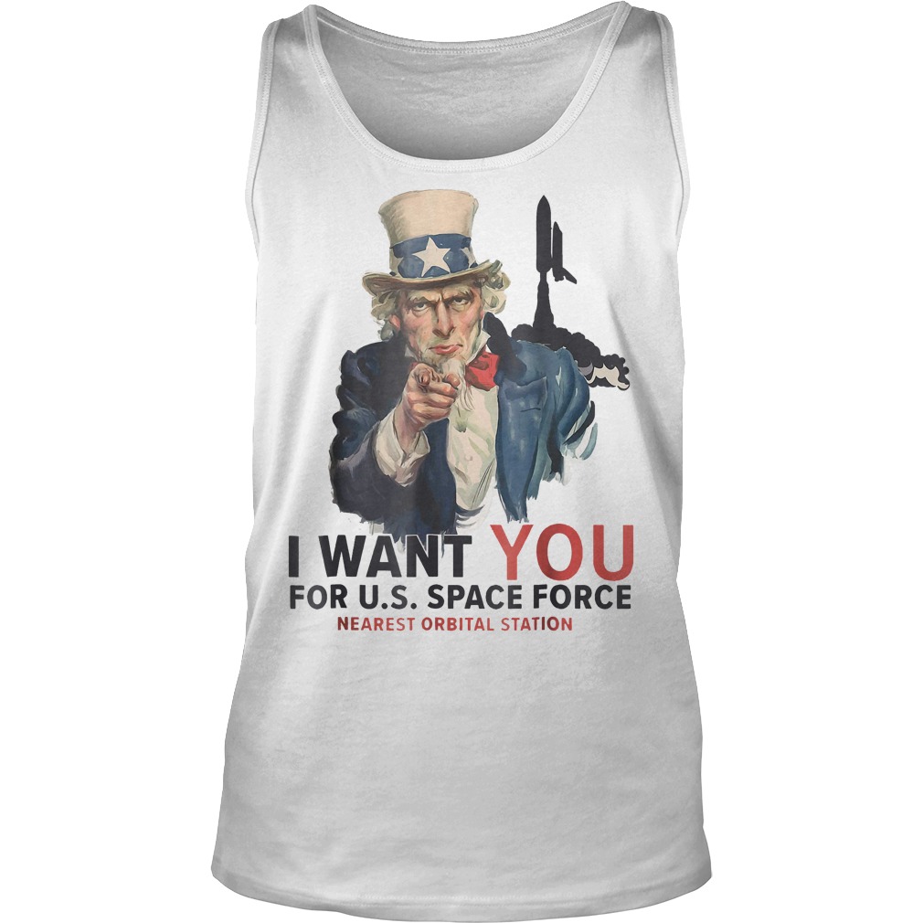 Space Force Vintage Trump Meme Parody T-Shirt Unisex Tank Top