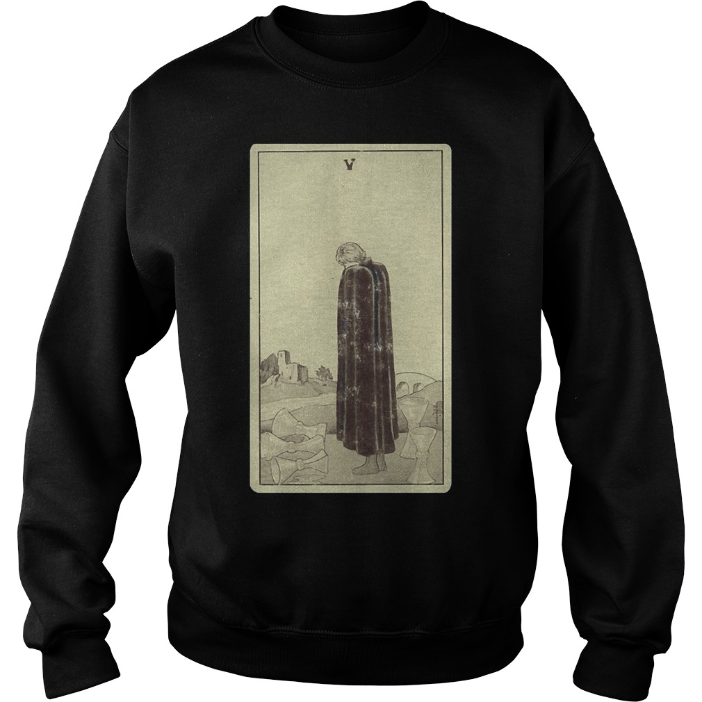 Tarot Five Of Cups T-Shirt 22 Tarot Five Of Cups T-Shirt Sweat Shirt