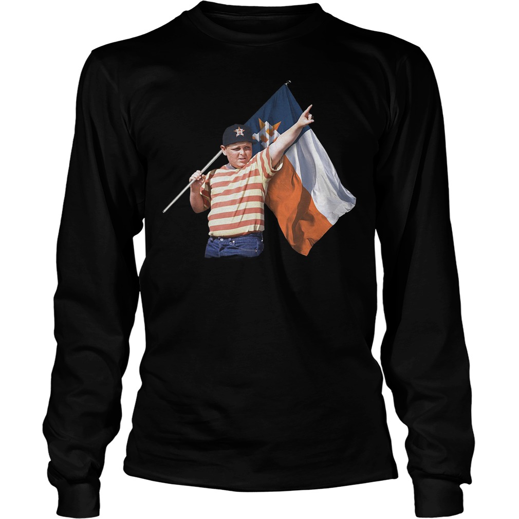 The Sandlot And Houston Astros Flag T-Shirt Longsleeve Tee Unisex