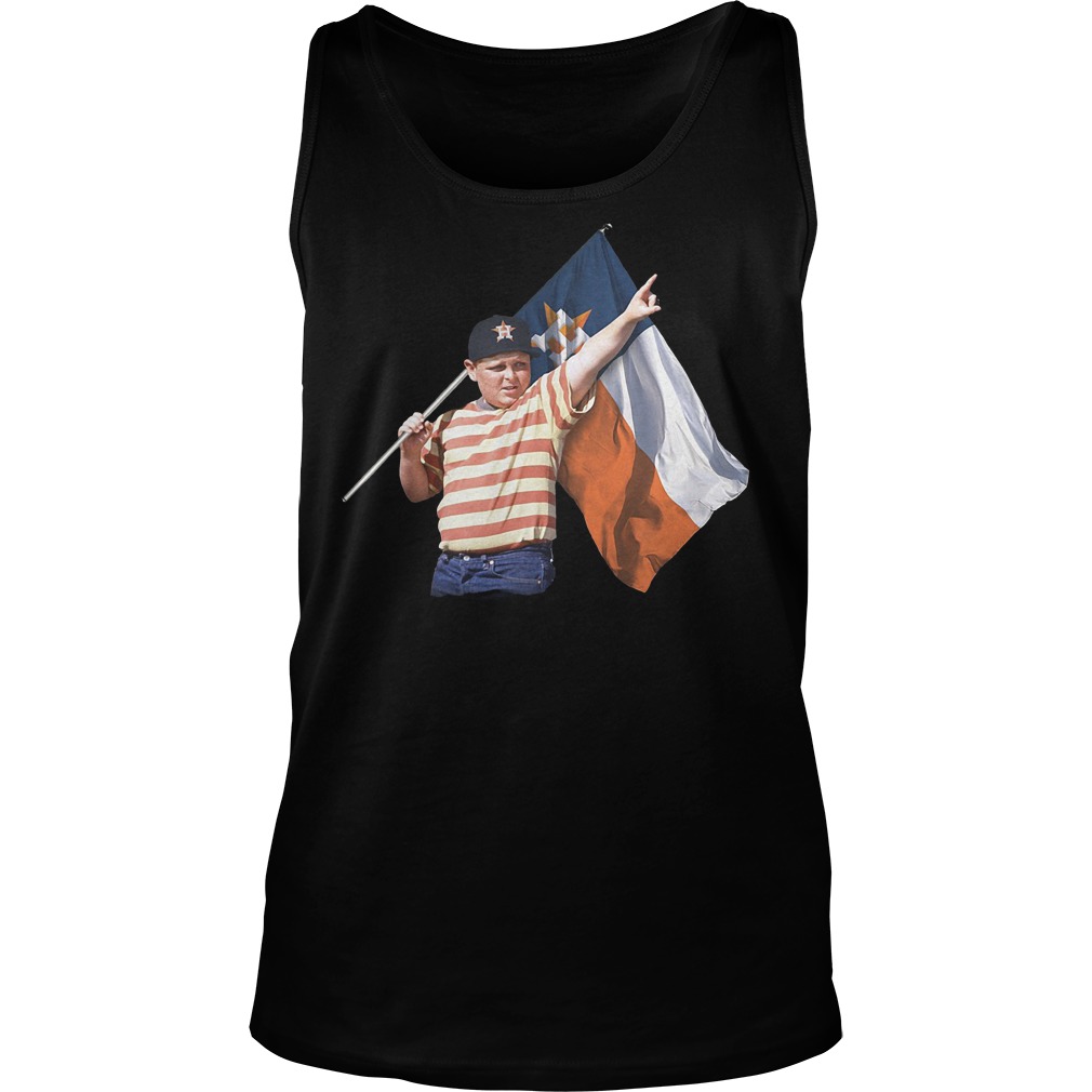 The Sandlot And Houston Astros Flag T-Shirt Tank Top Unisex