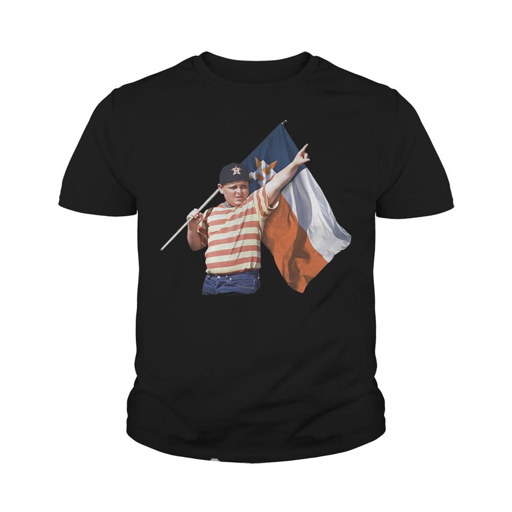 The Sandlot And Houston Astros Flag T-Shirt Youth Tee