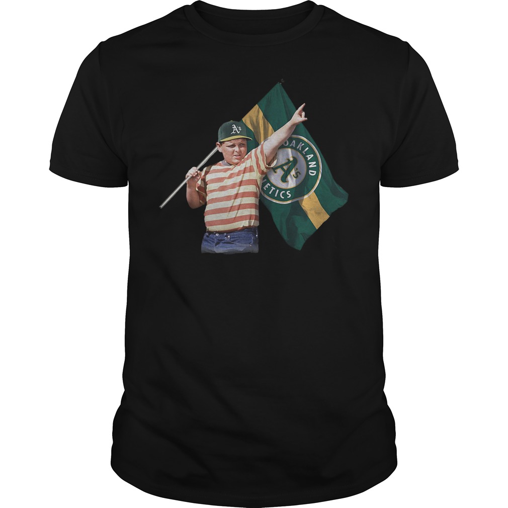 The Sandlot And Oakland Athletics Flag T-Shirt Classic Guys / Unisex Tee