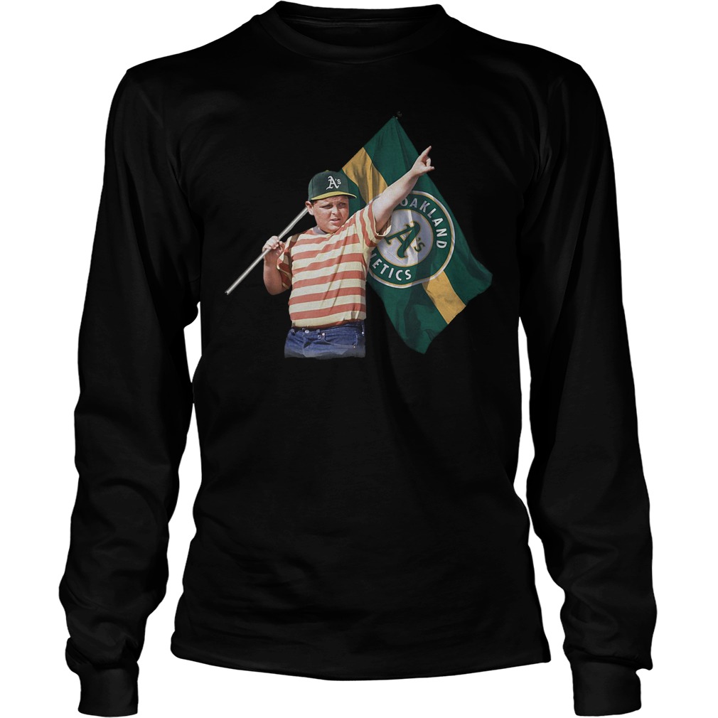 The Sandlot And Oakland Athletics Flag T-Shirt Longsleeve Tee Unisex