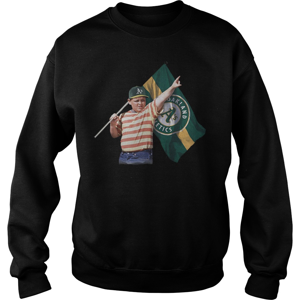 The Sandlot And Oakland Athletics Flag T-Shirt Sweatshirt Unisex