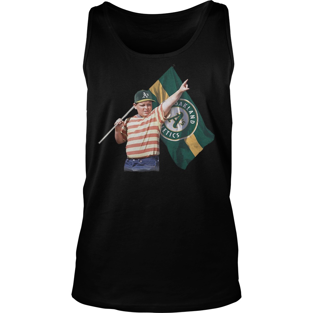 The Sandlot And Oakland Athletics Flag T-Shirt Tank Top Unisex