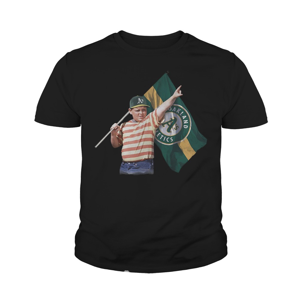 The Sandlot And Oakland Athletics Flag T-Shirt Youth Tee