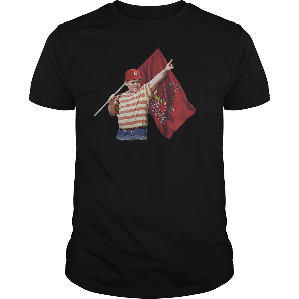The Sandlot And St Louis Cardinals Flag T-Shirt Classic Guys / Unisex Tee