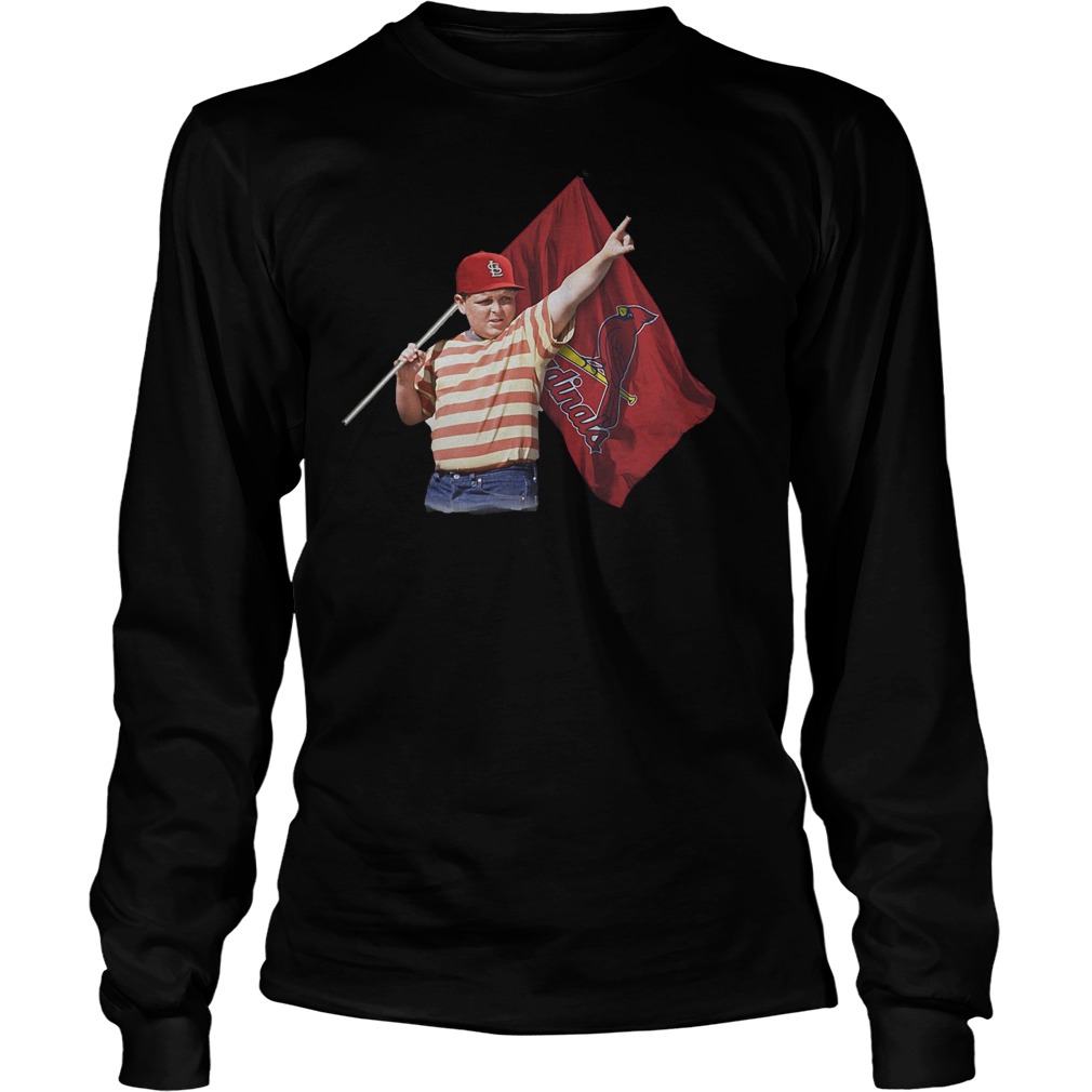 The Sandlot And St Louis Cardinals Flag T-Shirt Longsleeve Tee Unisex