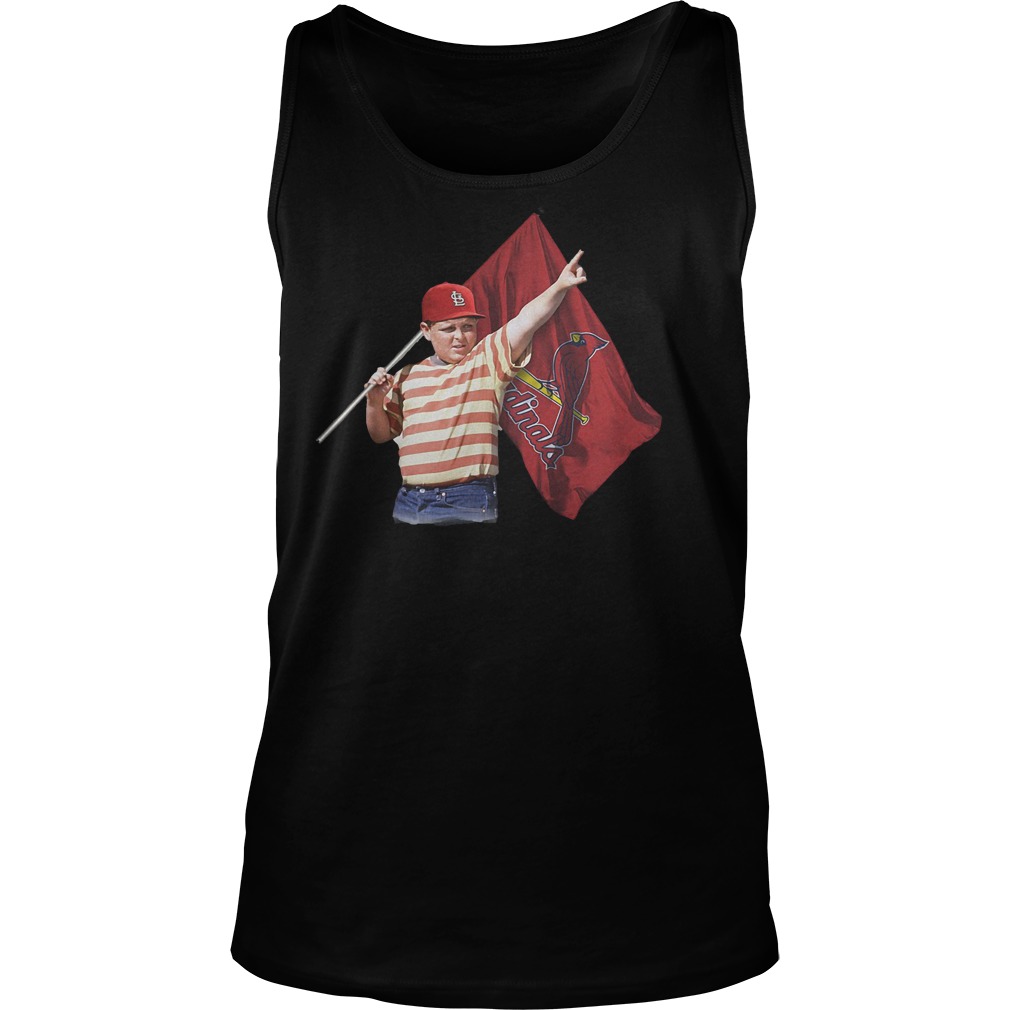 The Sandlot And St Louis Cardinals Flag T-Shirt Tank Top Unisex