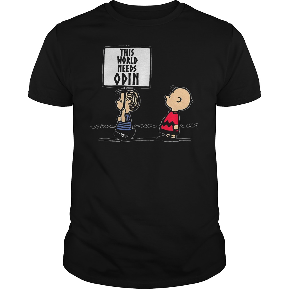 This World Needs Odin T-Shirt Classic Guys / Unisex Tee