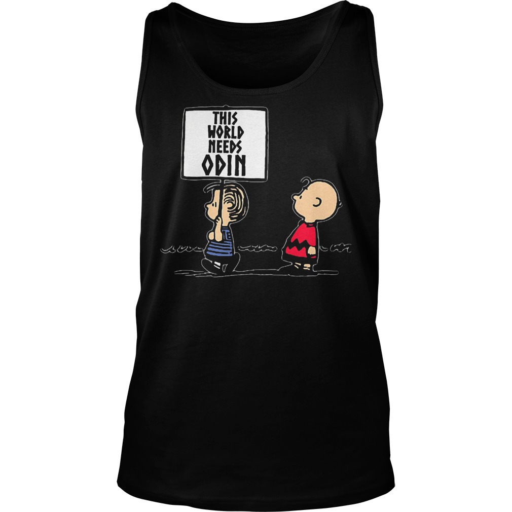 This World Needs Odin T-Shirt Tank Top Unisex