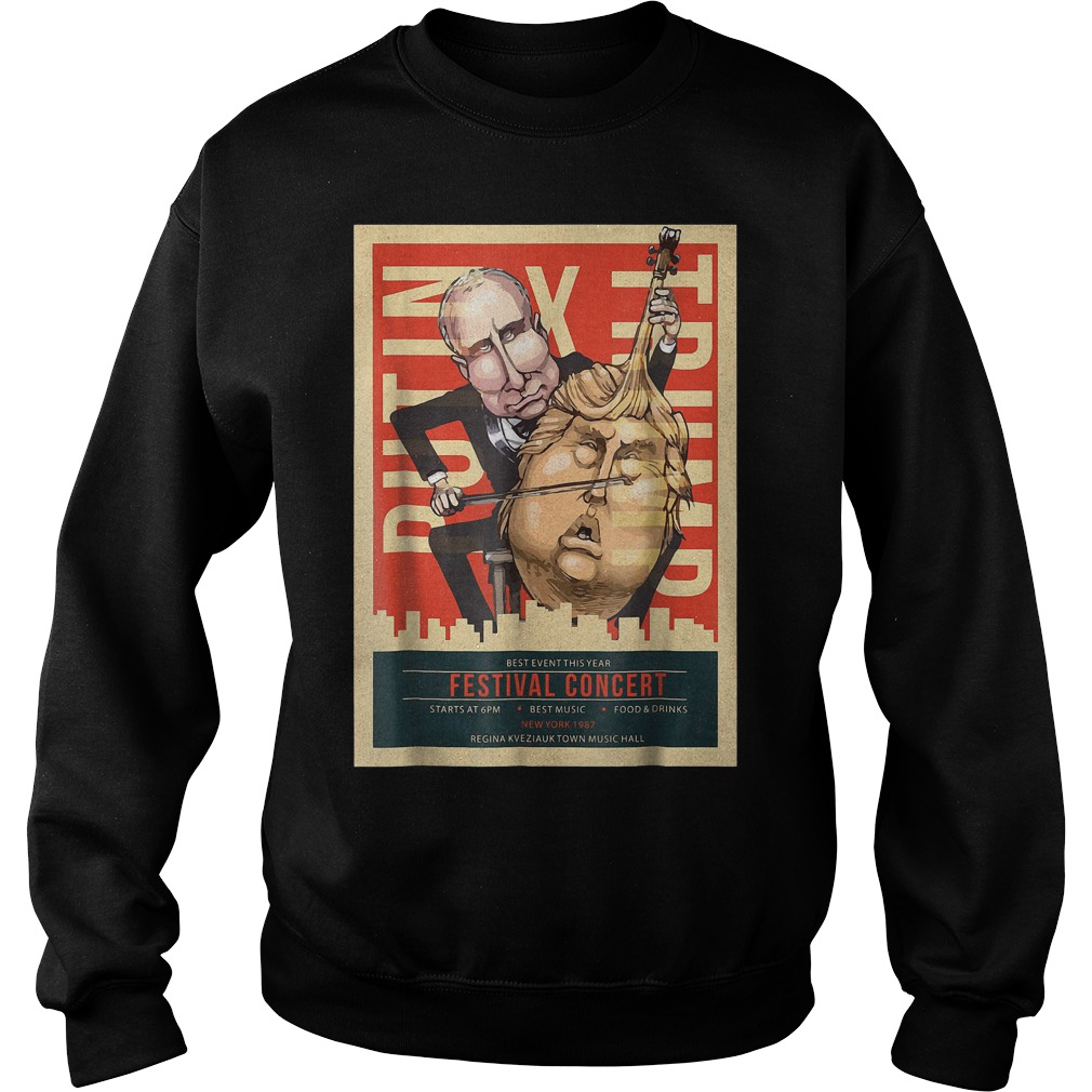 Trump Putin Concert Impeach Resist I Voted T-Shirt Sweatshirt Unisex