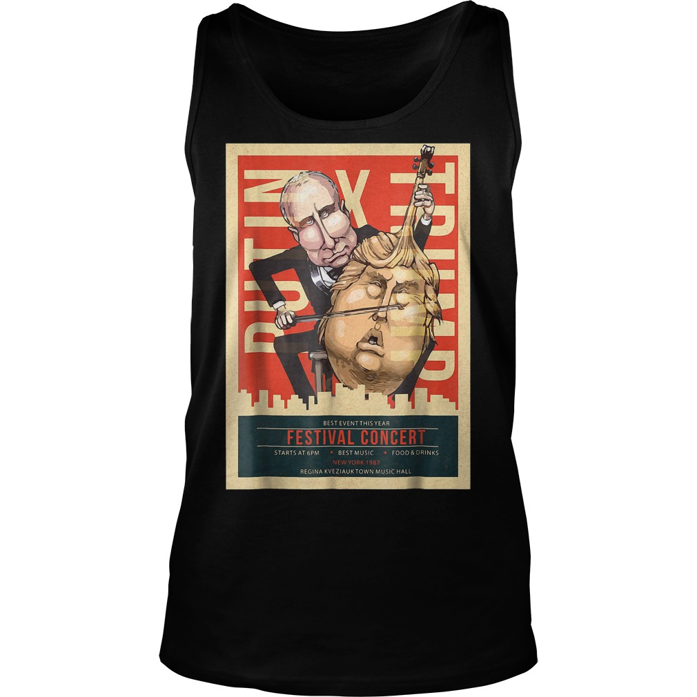 Trump Putin Concert Impeach Resist I Voted T-Shirt Tank Top Unisex