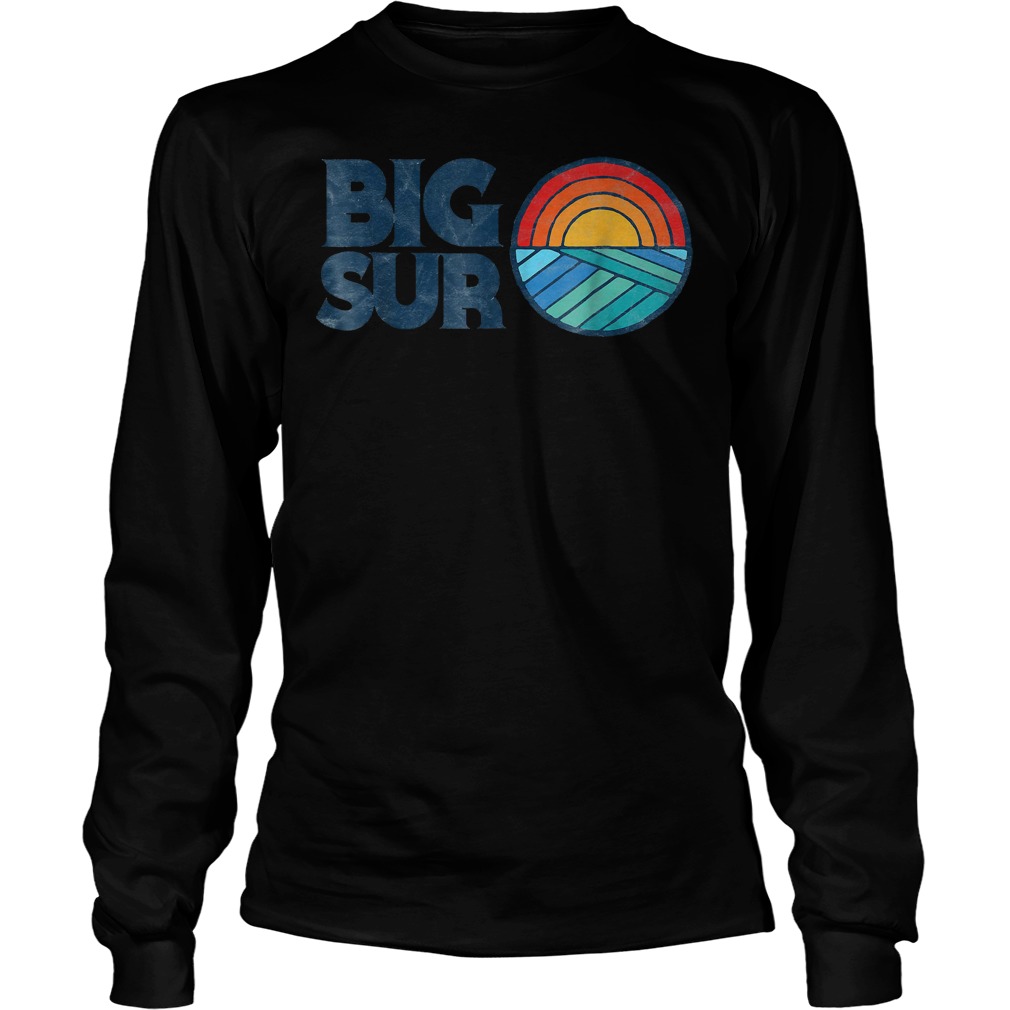 Vintage Big Sur California T-Shirt Unisex Longsleeve Tee
