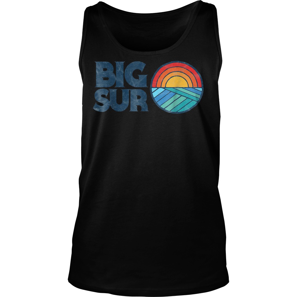 Vintage Big Sur California T-Shirt Unisex Tank Top