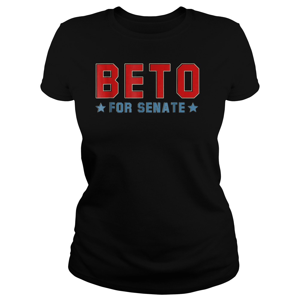 Vote For Beto Texas Senate Polls Canvass 2018 T-Shirt 7 Vote For Beto Texas Senate Polls Canvass 2018 T-Shirt Ladies Tee