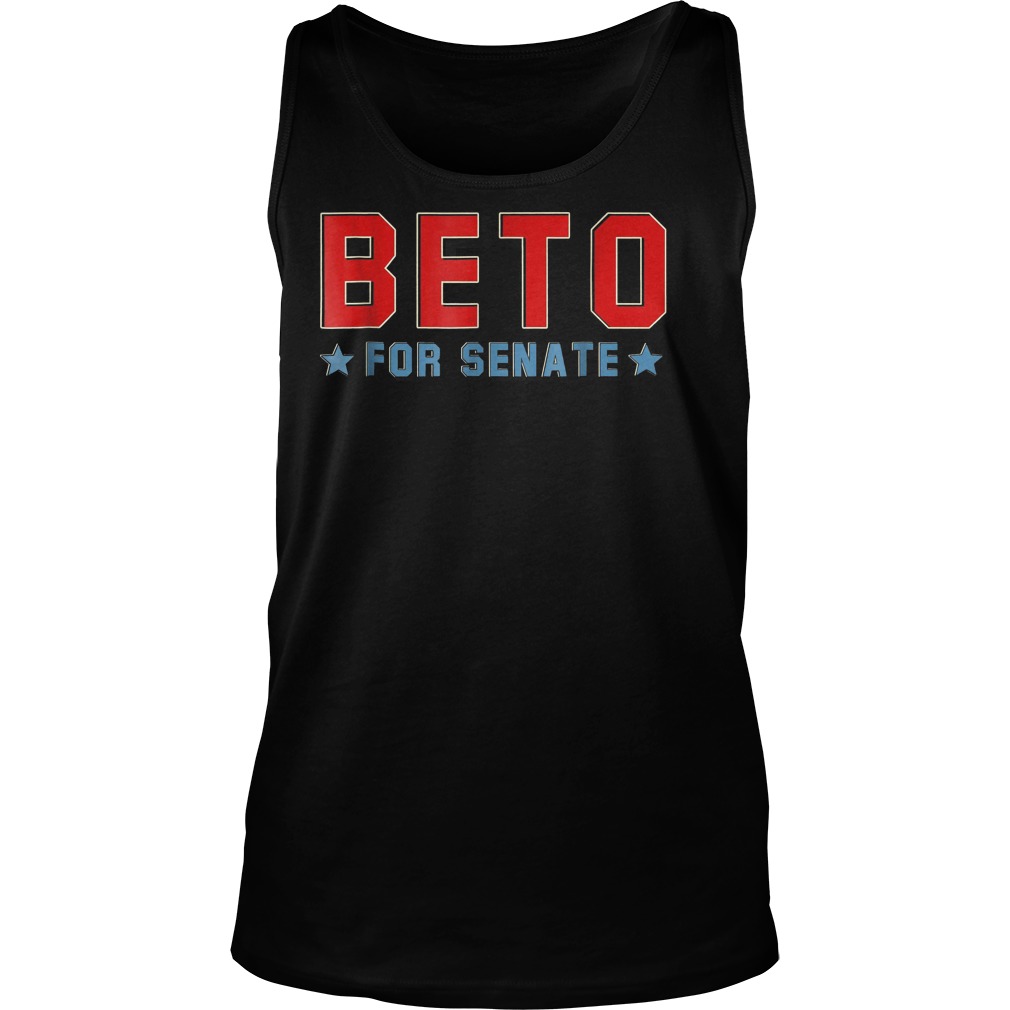 Vote For Beto Texas Senate Polls Canvass 2018 T-Shirt 5 Vote For Beto Texas Senate Polls Canvass 2018 T-Shirt Unisex Tank Top