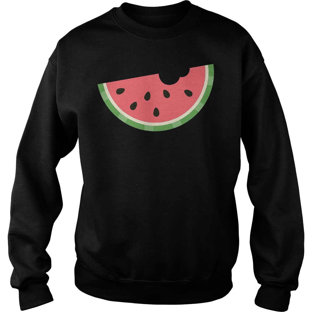 Watermelon Fruit Melon Seed Bite T-Shirt Sweat Shirt