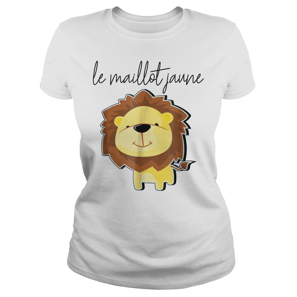 Yellow Jersey Tour France Maillot Jaune Lion T-Shirt 7 Yellow Jersey Tour France Maillot Jaune Lion T-Shirt Ladies Tee