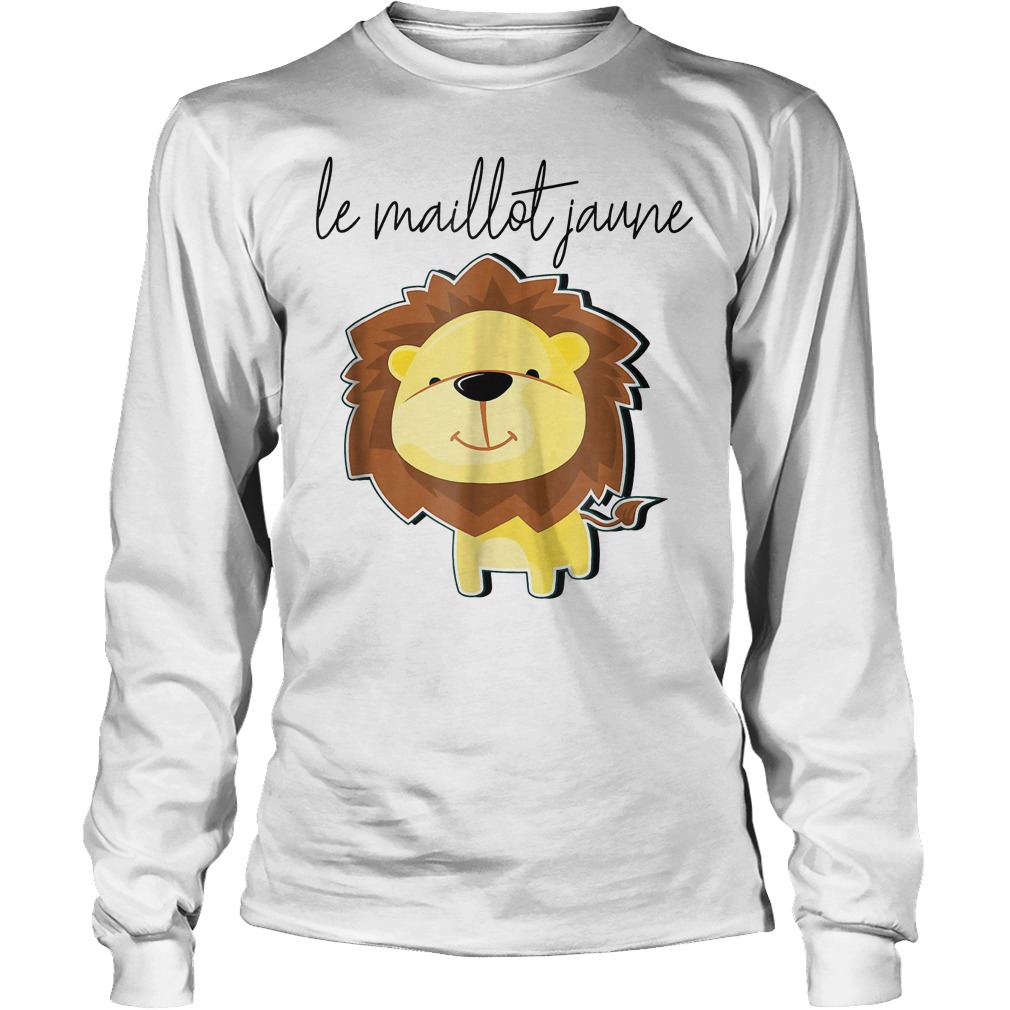 Yellow Jersey Tour France Maillot Jaune Lion T-Shirt 3 Yellow Jersey Tour France Maillot Jaune Lion T-Shirt Unisex Longsleeve Tee