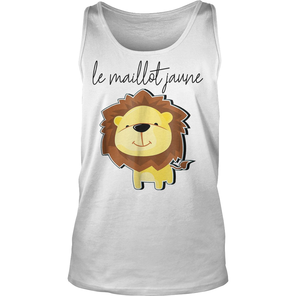 Yellow Jersey Tour France Maillot Jaune Lion T-Shirt 5 Yellow Jersey Tour France Maillot Jaune Lion T-Shirt Unisex Tank Top