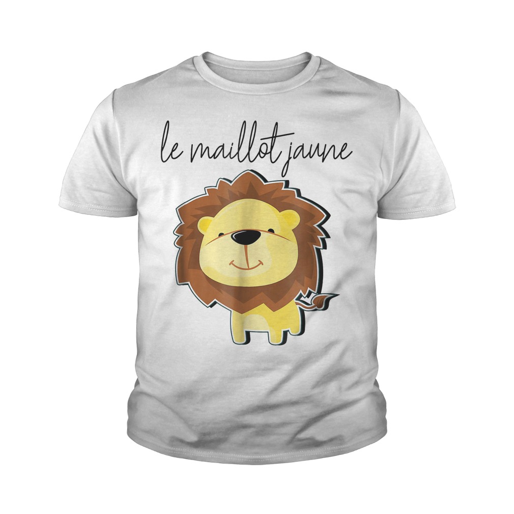 Yellow Jersey Tour France Maillot Jaune Lion T-Shirt 9 Yellow Jersey Tour France Maillot Jaune Lion T-Shirt Youth Tee