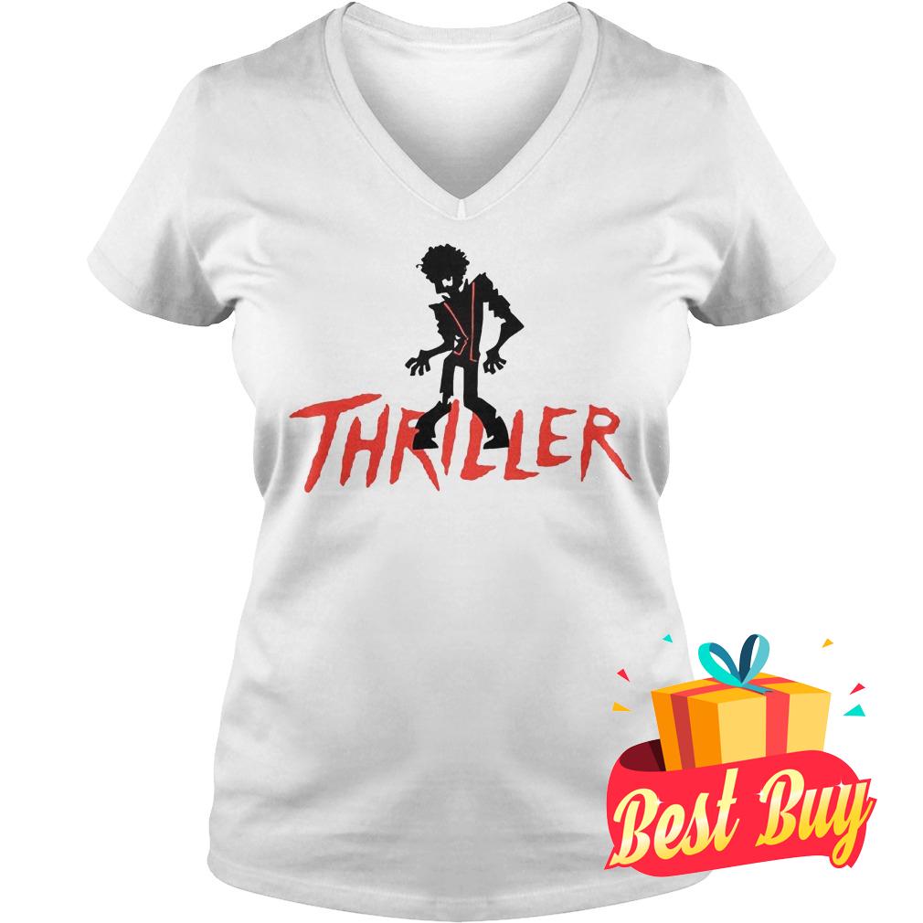Best Price Thriller Zombie shirt 4 Best Price Thriller Zombie shirt Ladies V-Neck