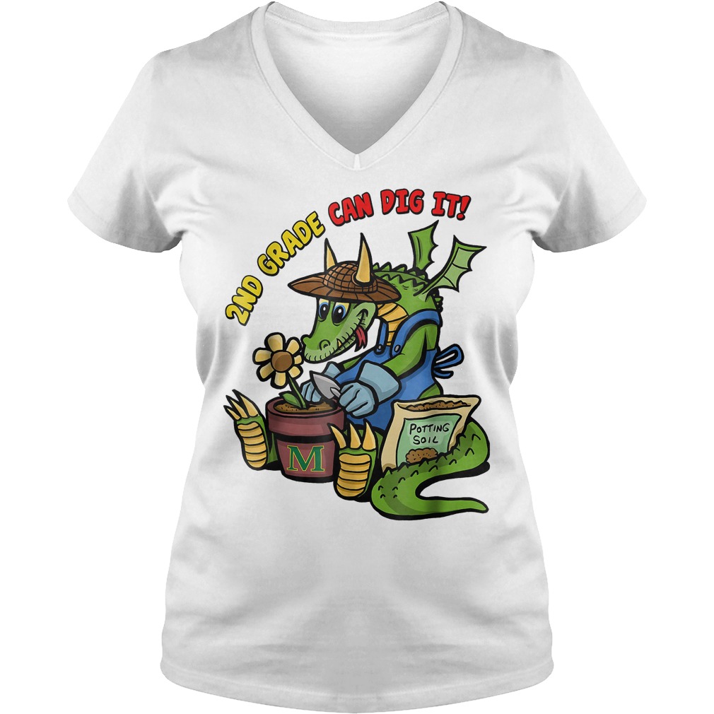 Crocodile Mission 2nd Grade Can You Dig It Shirt 4 Crocodile Mission 2nd Grade Can You Dig It Shirt Ladies V-Neck