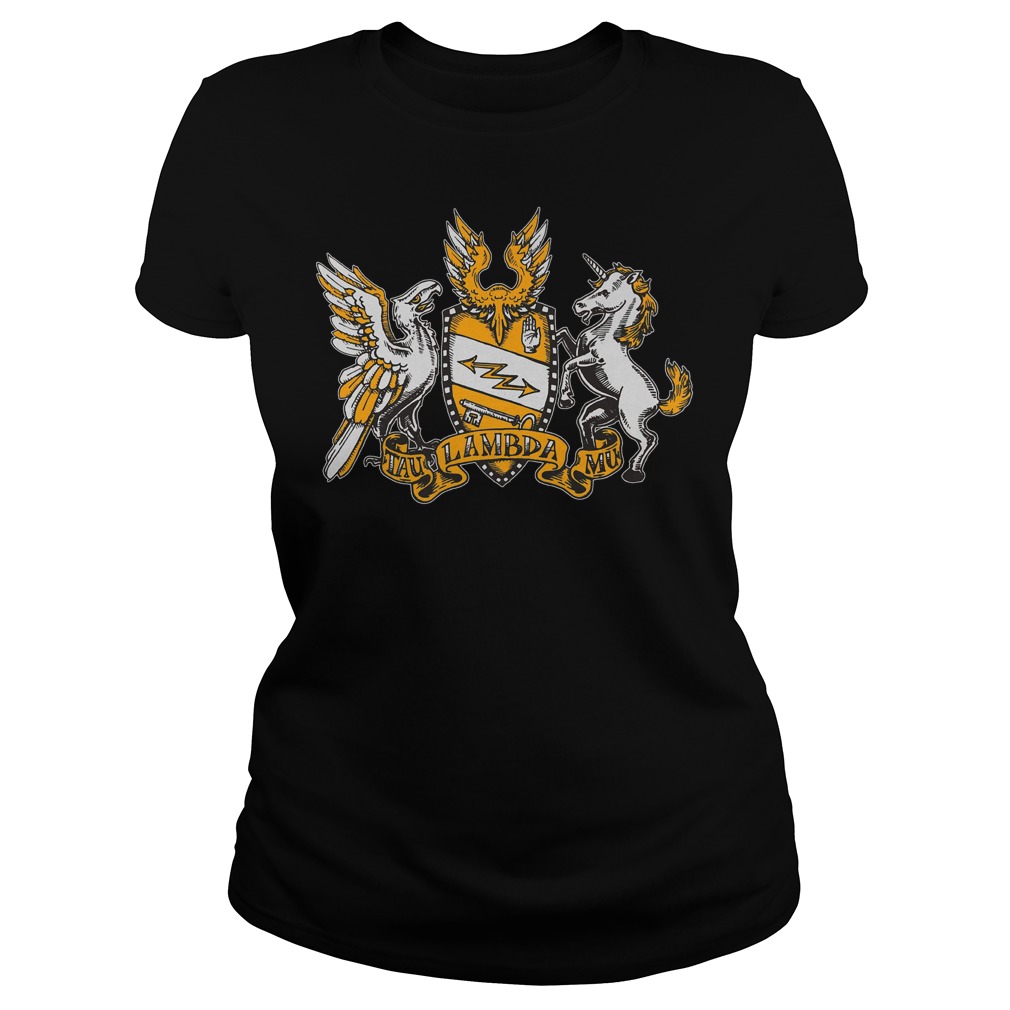 Official Tau Lambda Mu-TAM Crest Shirt Classic Ladies Tee