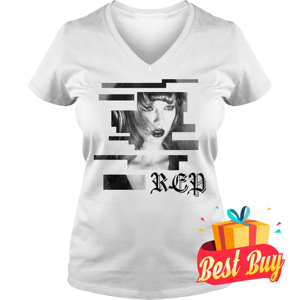 Official Taylor Shirt Ready for Rep Tour Shirt 10 Official Taylor Shirt Ready for Rep Tour Shirt Ladies V-Neck