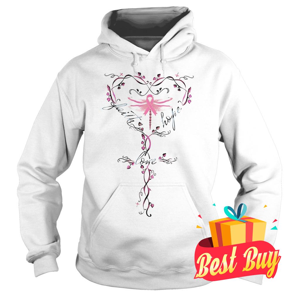Original Breast Cancer dragon fly faith hope love shirt 2 Original Breast Cancer dragon fly faith hope love shirt Hoodie